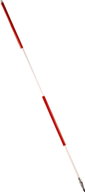 Talen Tools - Jalonstok - Rode top - 200 cm