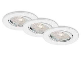 Briloner LED inbouwspot set 86mm wit