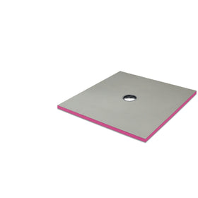 Qboard Liquid douche-element 120x120cm 40mm