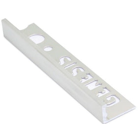 Genesis - Tegelprofiel - PVC vierkant - Wit - 8 mm
