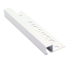 Genesis – tegelprofiel – aluminium – vierkant – wit – 10mm