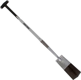 Talen Tools - Draineerspade - Blank gepolijst - Met opstapje - Glasfiber steel - 76 cm