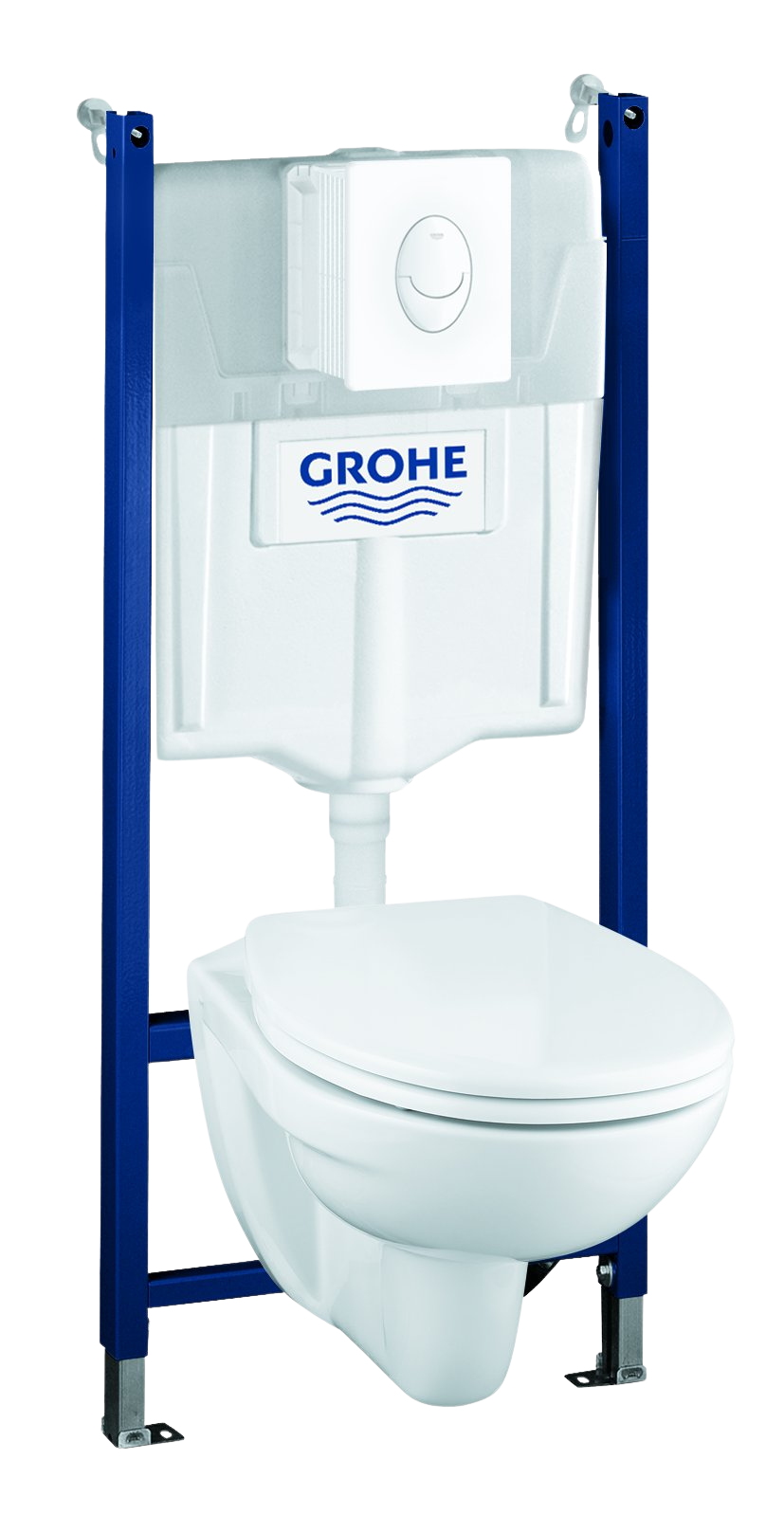 Grohe inbouwreservoir set Solido I Soft-close toiletzitting