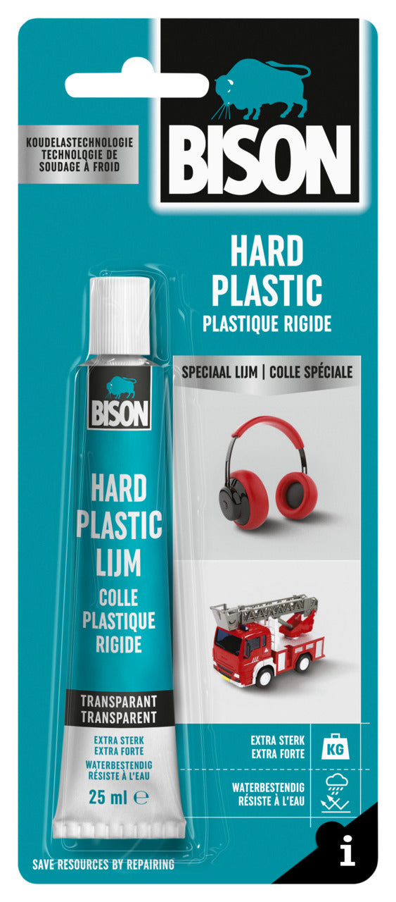 Bison lijm hard Plastic Lijm 25ml