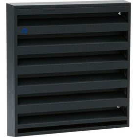 Renson opbouw muurrooster Aluminium 225x225mm Antraciet