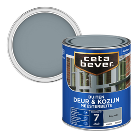 CetaBever dekkend meesterbeits deur & kozijn ral 7001 750ml