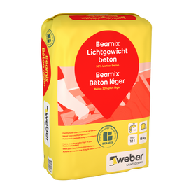 Weber Beamix lichtgewicht beton 18kg