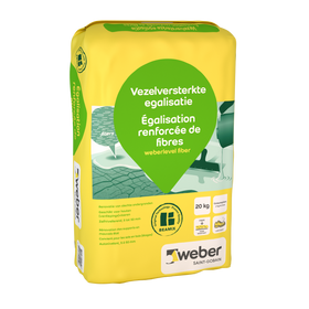 Weber vezelversterkte egalisatie 20kg