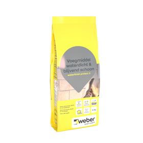Weber voegmiddel waterdicht & blijvend schoon wit 4kg