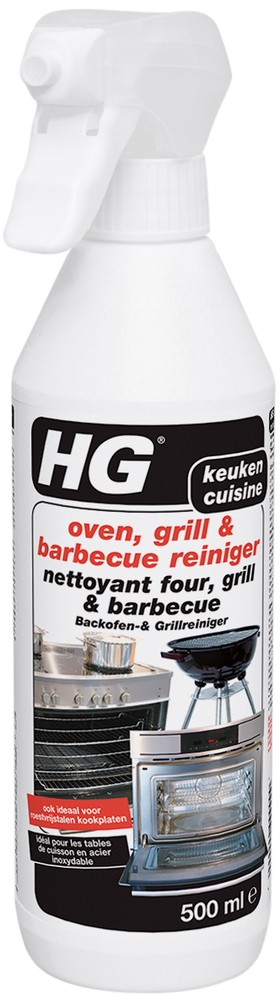 HG oven-, grill- en barbecuereiniger 500ml