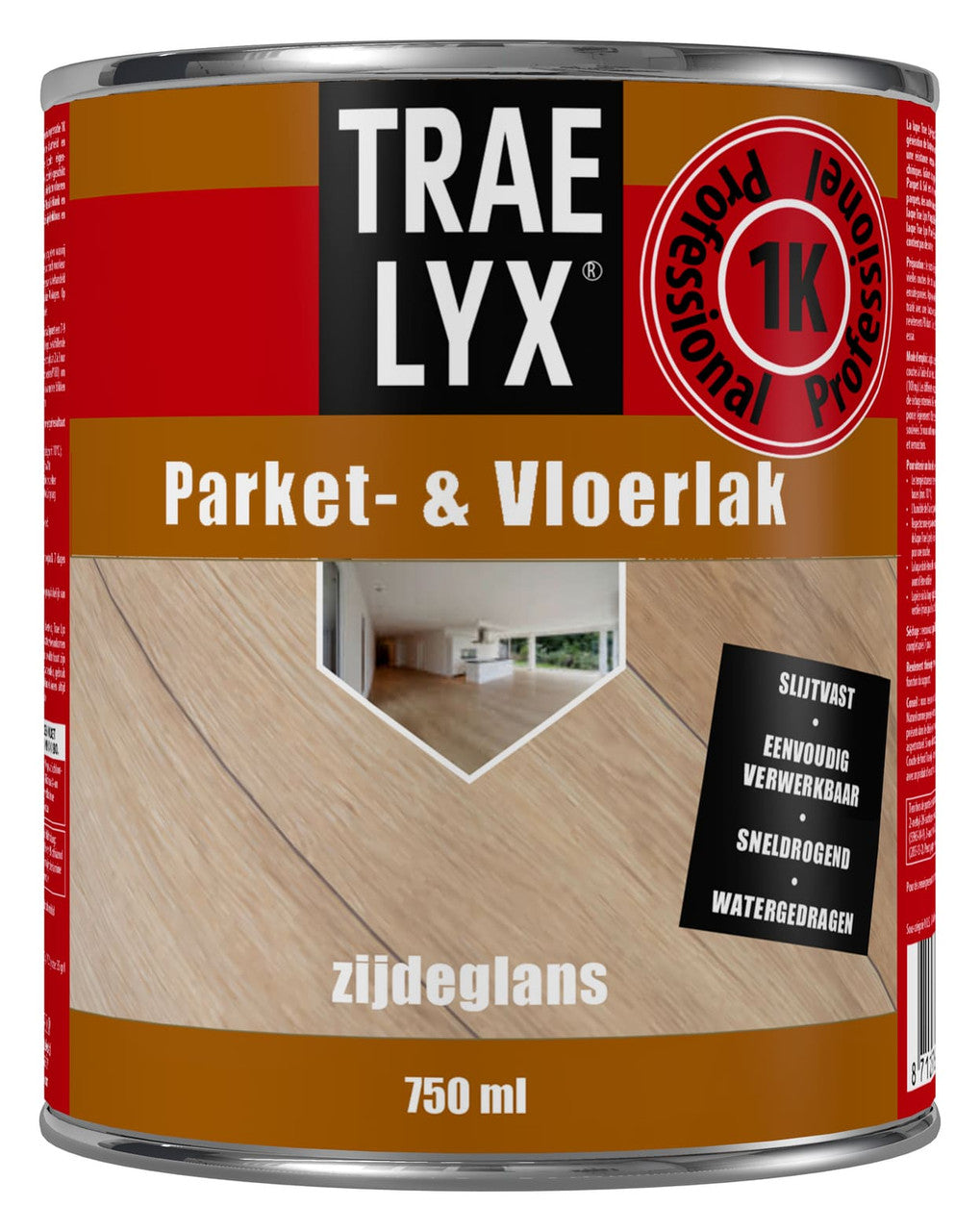 Trae Lyx Vloer- En Parketlak Zijdeglans 750ml