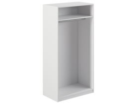 Hangkast module met plank mat wit 200x100cm