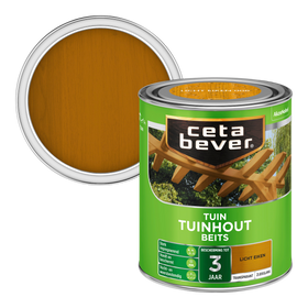CetaBever transparant tuinhout beits 006 licht eiken 750ml