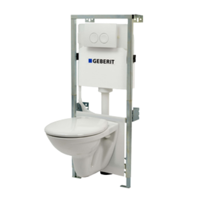 Plieger Smart Inbouwreservoir set met Geberit UP100