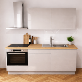 Grijze keuken Emy - 180cm breed