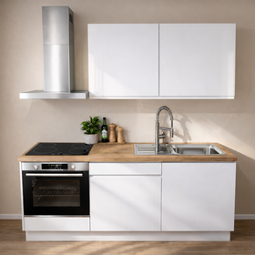 Witte keuken Emy - 180cm breed