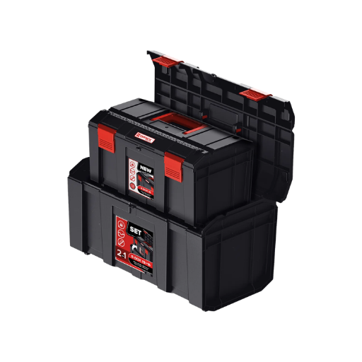 Qbrick gereedschapskoffer set Regular R-Box 19”+ 16" 2-delig