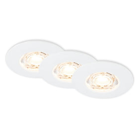 Briloner LED inbouwspot set 65mm wit