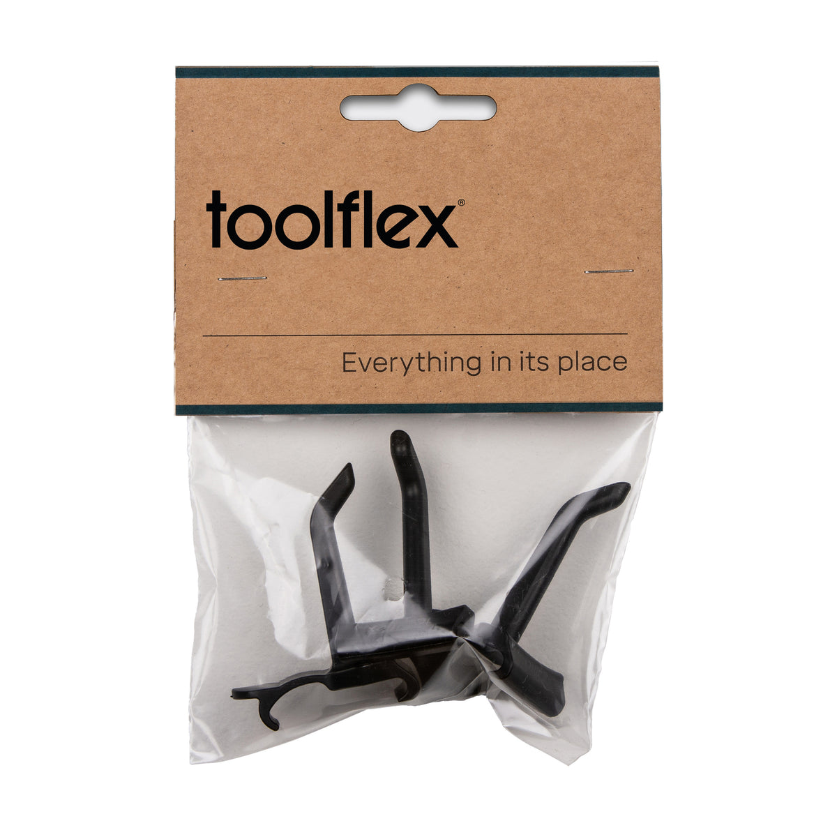 Toolflex One Gereedschapshaken (3x) Zwart