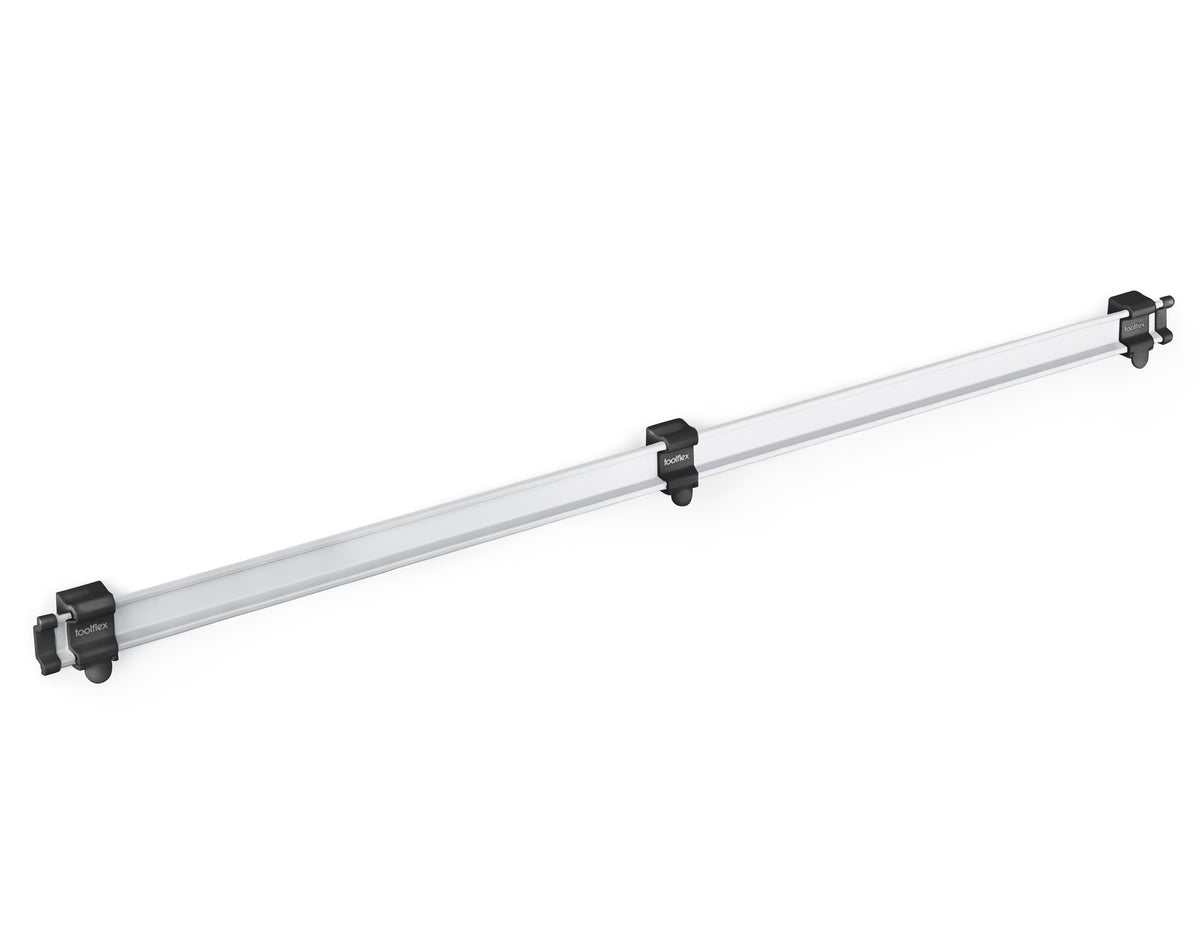 Toolflex One ALU Rail 94cm (5 houders) Zwart