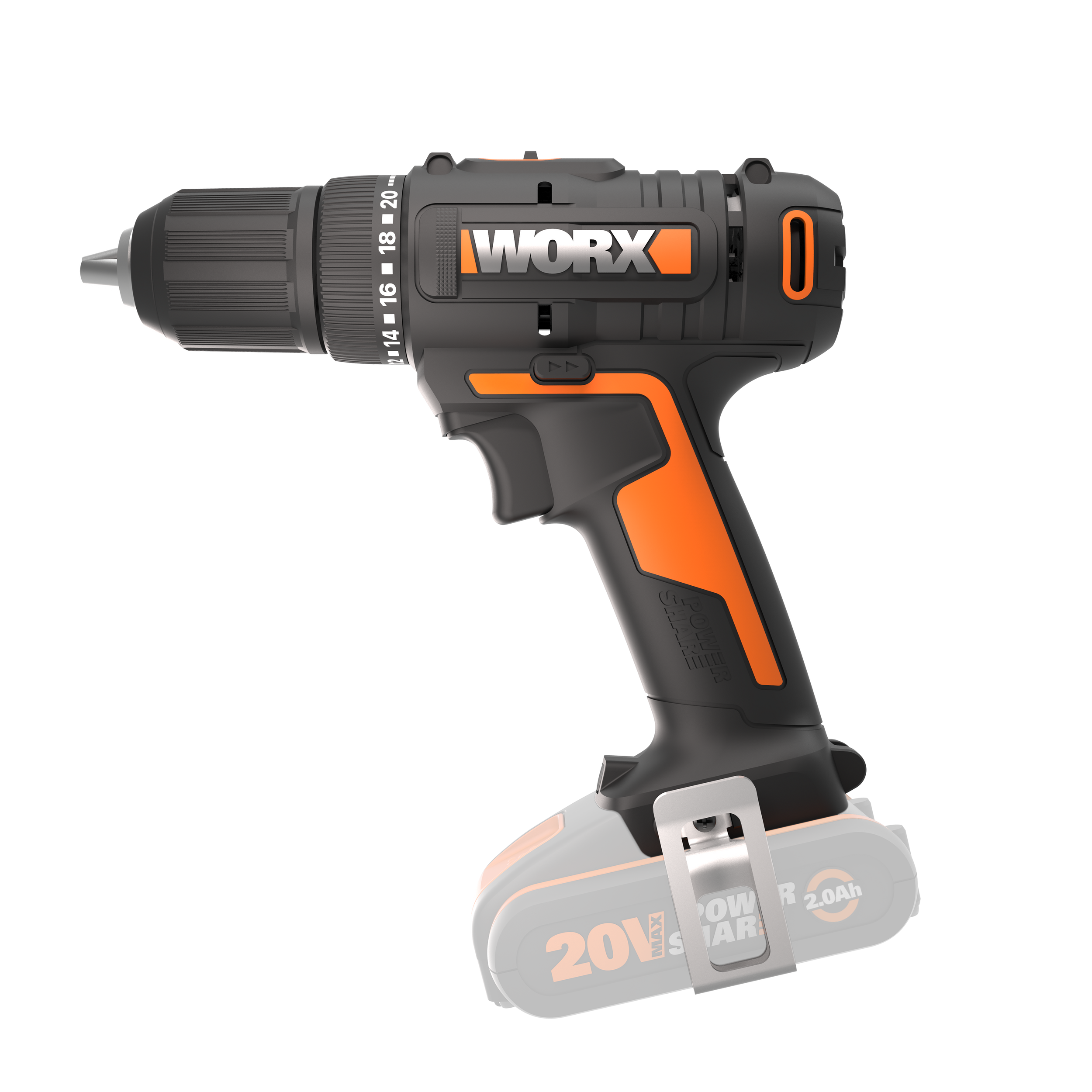 Worx accuboormachine WX108.9 20V (zonder accu)