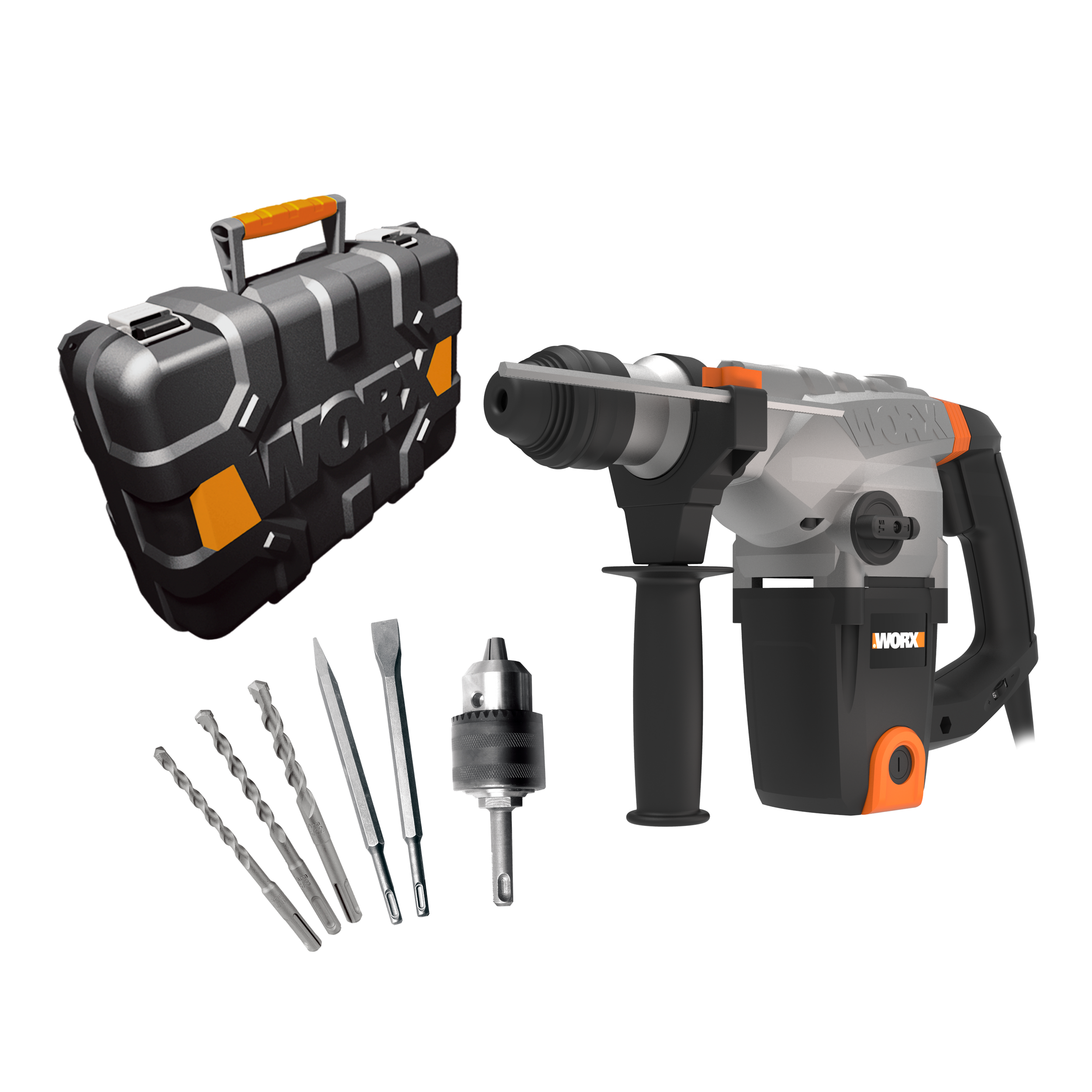 Worx klopboorhamer WX333 1250W