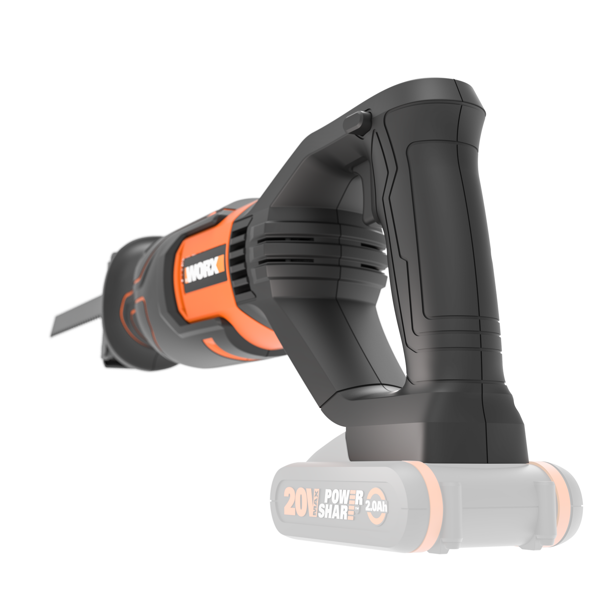 Worx reciprozaag WX500.9 20V (zonder accu)