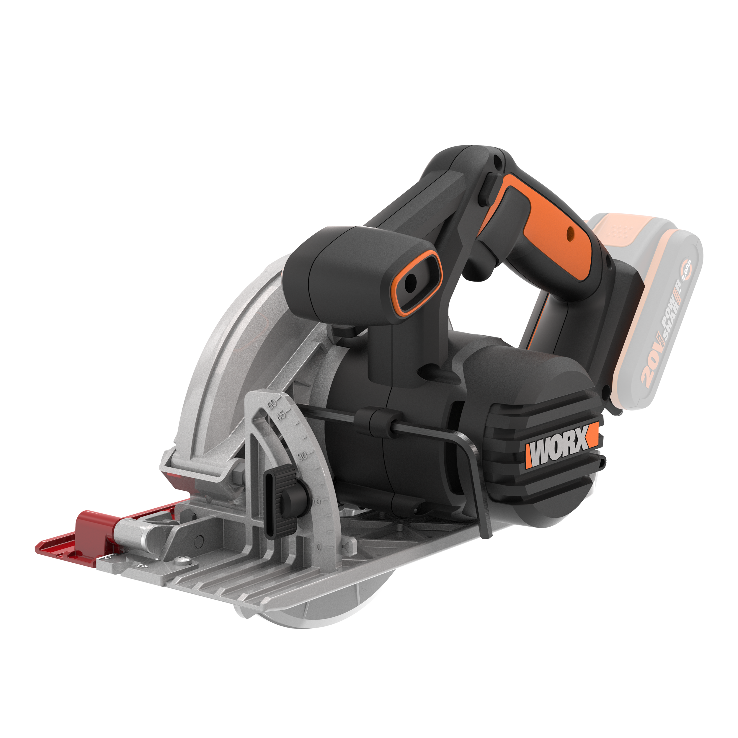 Worx cirkelzaag WX530.9 20V (zonder accu)