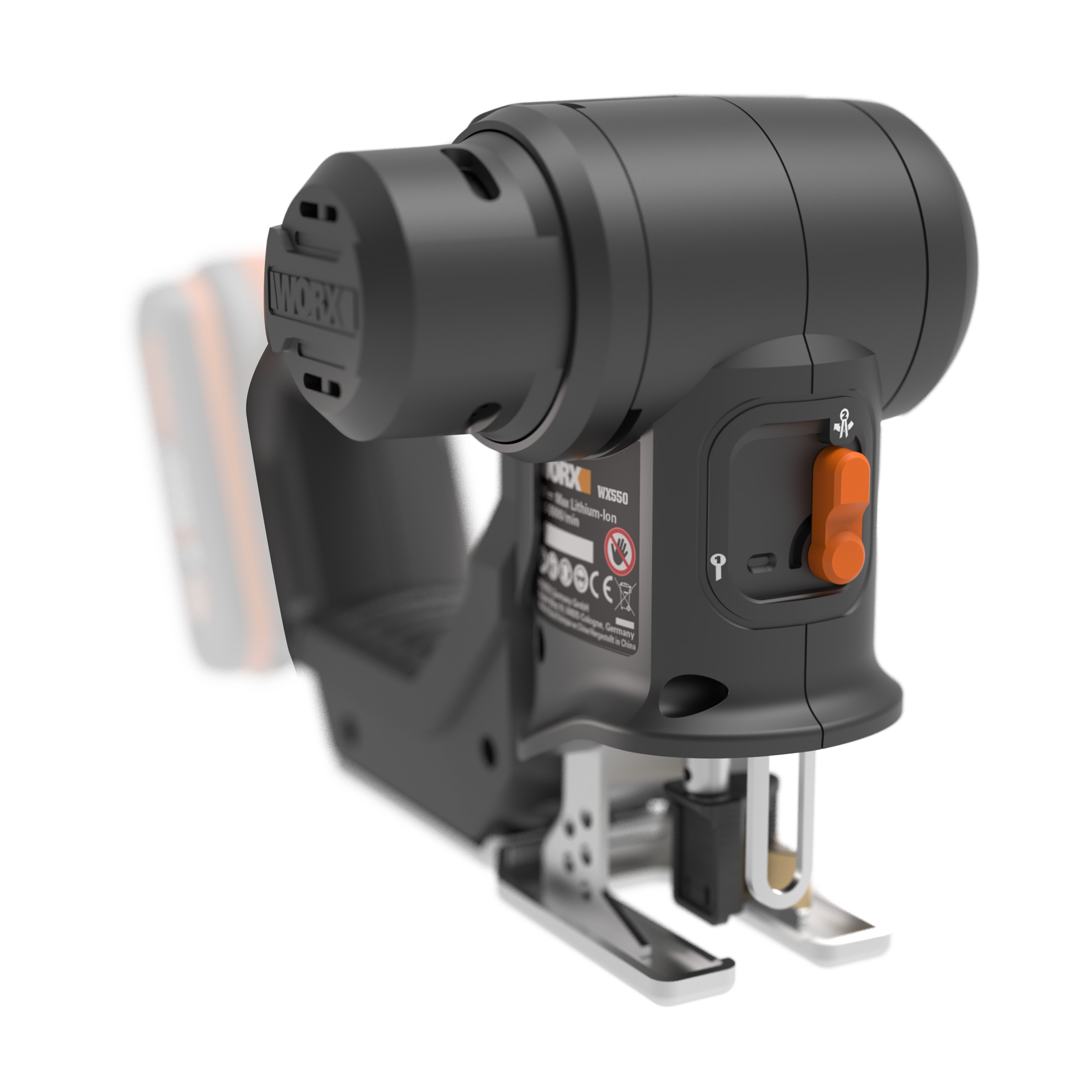 Worx reciprozaag/decoupeerzaag WX550.9 Trans4mer 20V (zonder accu)