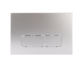 Raybro Mocha bedieningsplaat dualflush Mat Chroom