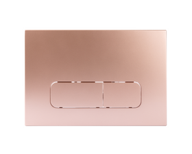 Raybro Mocha bedieningsplaat dualflush Rose Goud