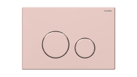 Raybro Cortado bedieningsplaat dualflush Rose Goud