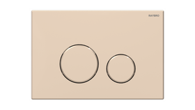 Raybro Cortado bedieningsplaat dualflush Champagne Goud