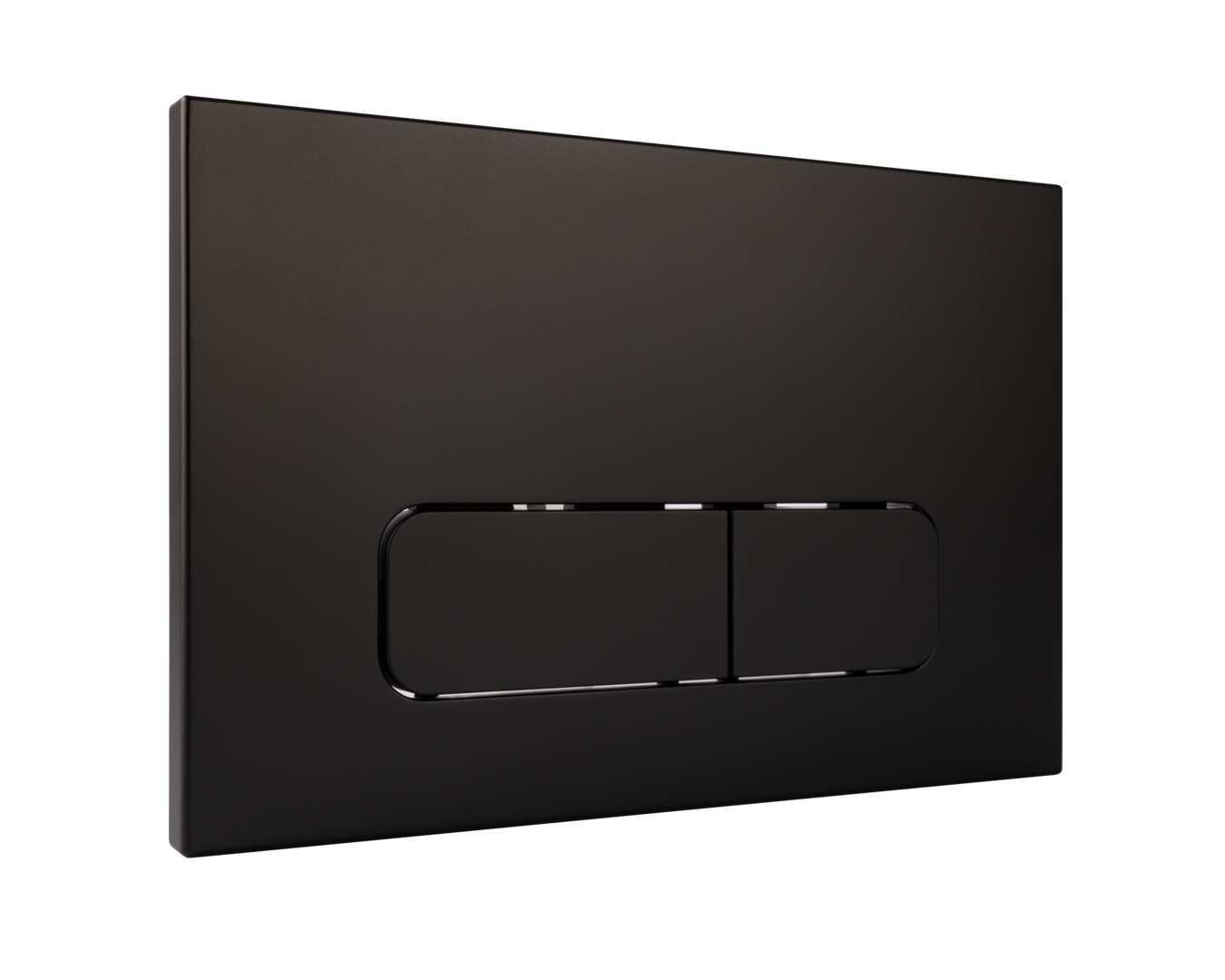 Raybro Mocha bedieningsplaat dualflush Mat Zwart