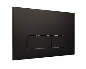Raybro Mocha bedieningsplaat dualflush Mat Zwart