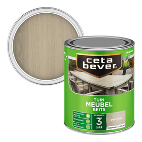 CetaBever tuinmeubelbeits grey wash 750ml