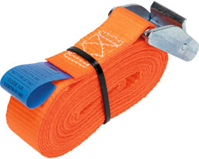 Konvox Spanband 25mm klemgesp HD 3m 350daN Oranje