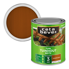 CetaBever transparant tuinhout beits 009 donker eiken 750ml