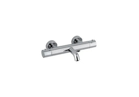 Plieger Napoli Badkraan Thermostatisch 15cm Cool Body Chroom