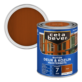 CetaBever Meesterbeits transparant Deur & Kozijn teak 750ml