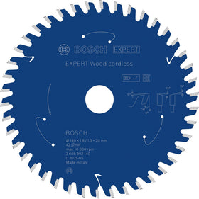 Bosch PRO EXPERT Hout Cirkelzaagblad 140 x 1,8/1,3 x 20mm T42