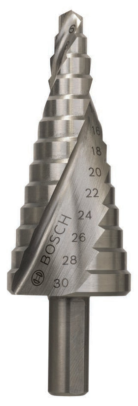 Bosch Blauw Trappenboor HSS 6-30 mm 3-vlakkenschacht