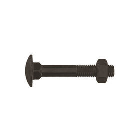 Slotbouten zwart 6x45, 24st
