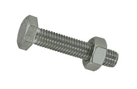 Class'inox A4 roestvaststaal zeskantbouten met moer M10x40, 3st