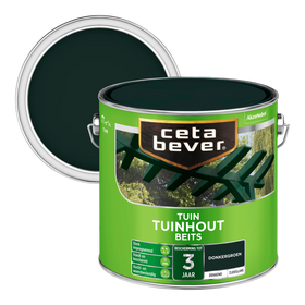 CetaBever dekkend tuinhout beits 605 d groen 2,5 l