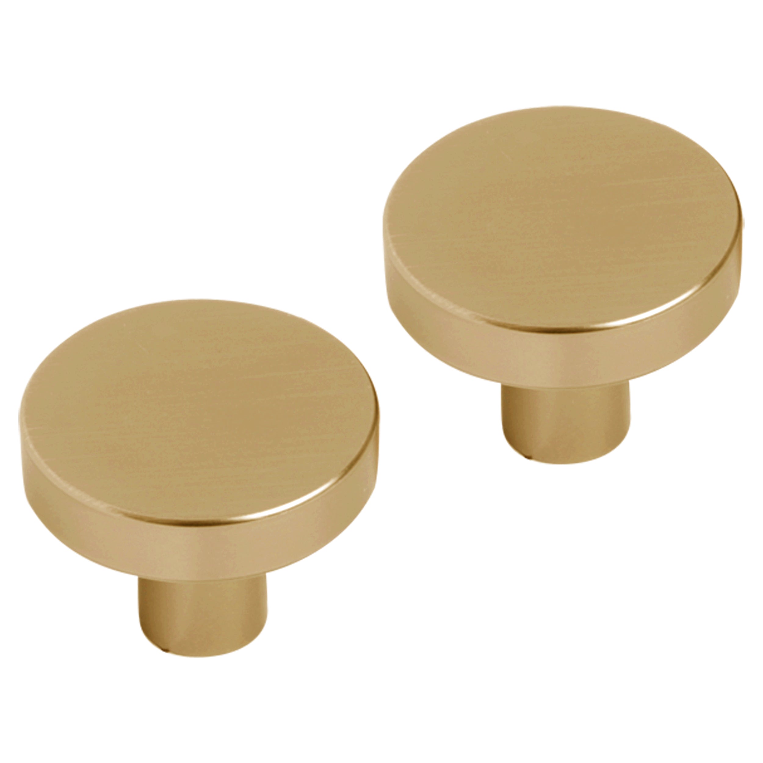 Differnz meubelknop Amsterdam 30 mm goud 2 stuks