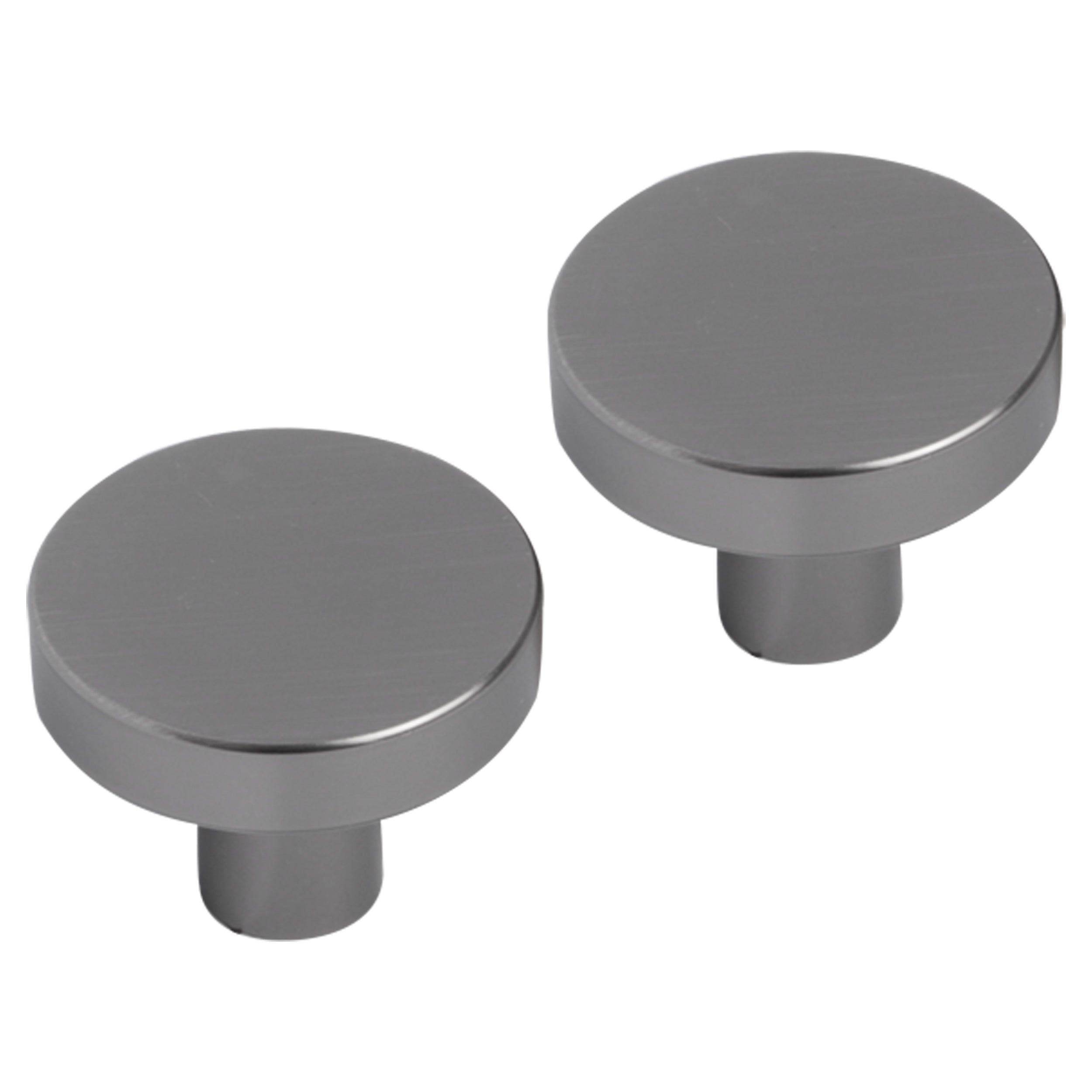 Differnz meubelknop Amsterdam 30 mm gunmetal 2 stuks