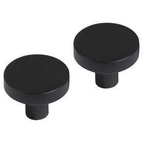 Differnz meubelknop Amsterdam 30 mm mat zwart 2 stuks