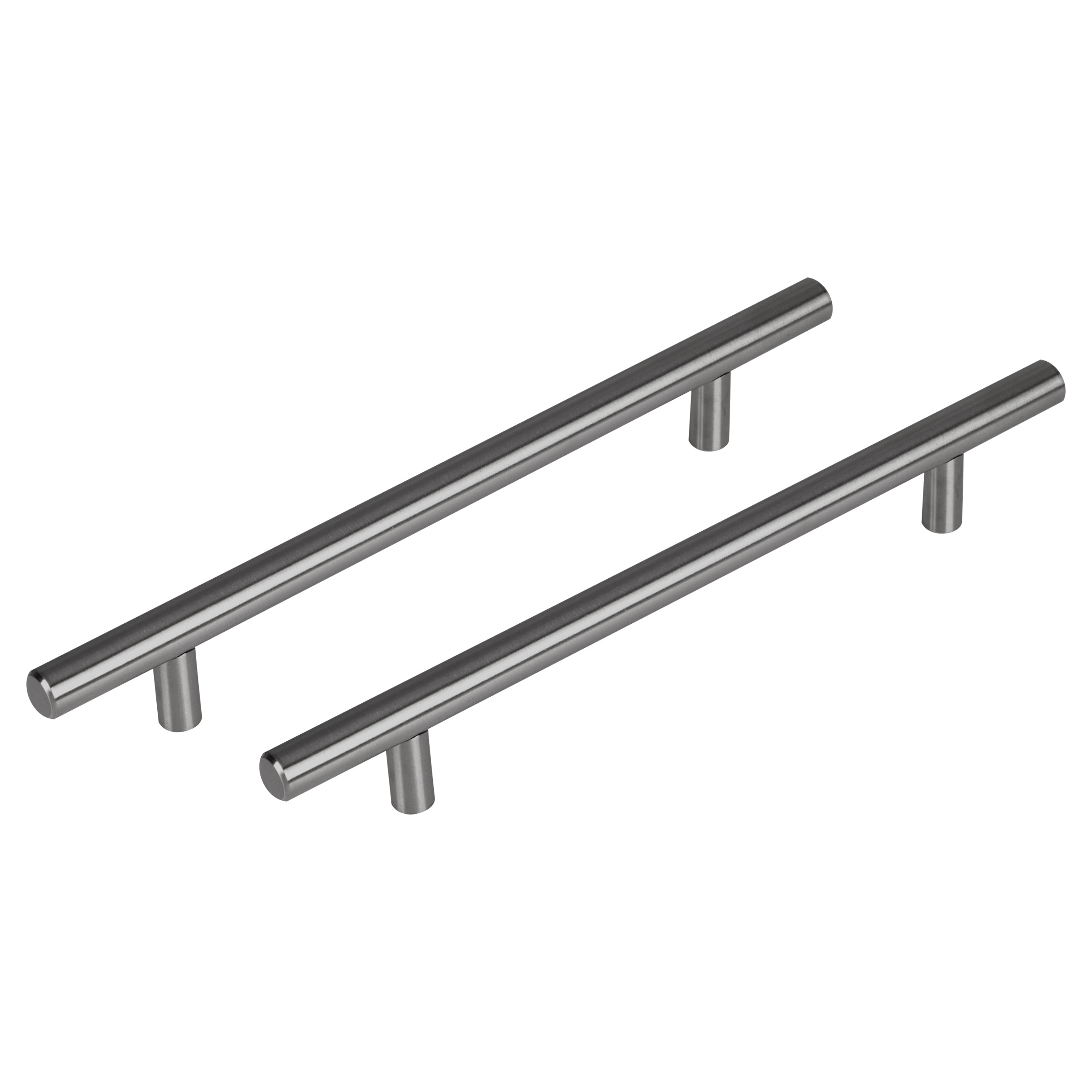 Differnz Amsterdam gun metal Roestvrij staal Hartafstand 160 mm 2 stuks