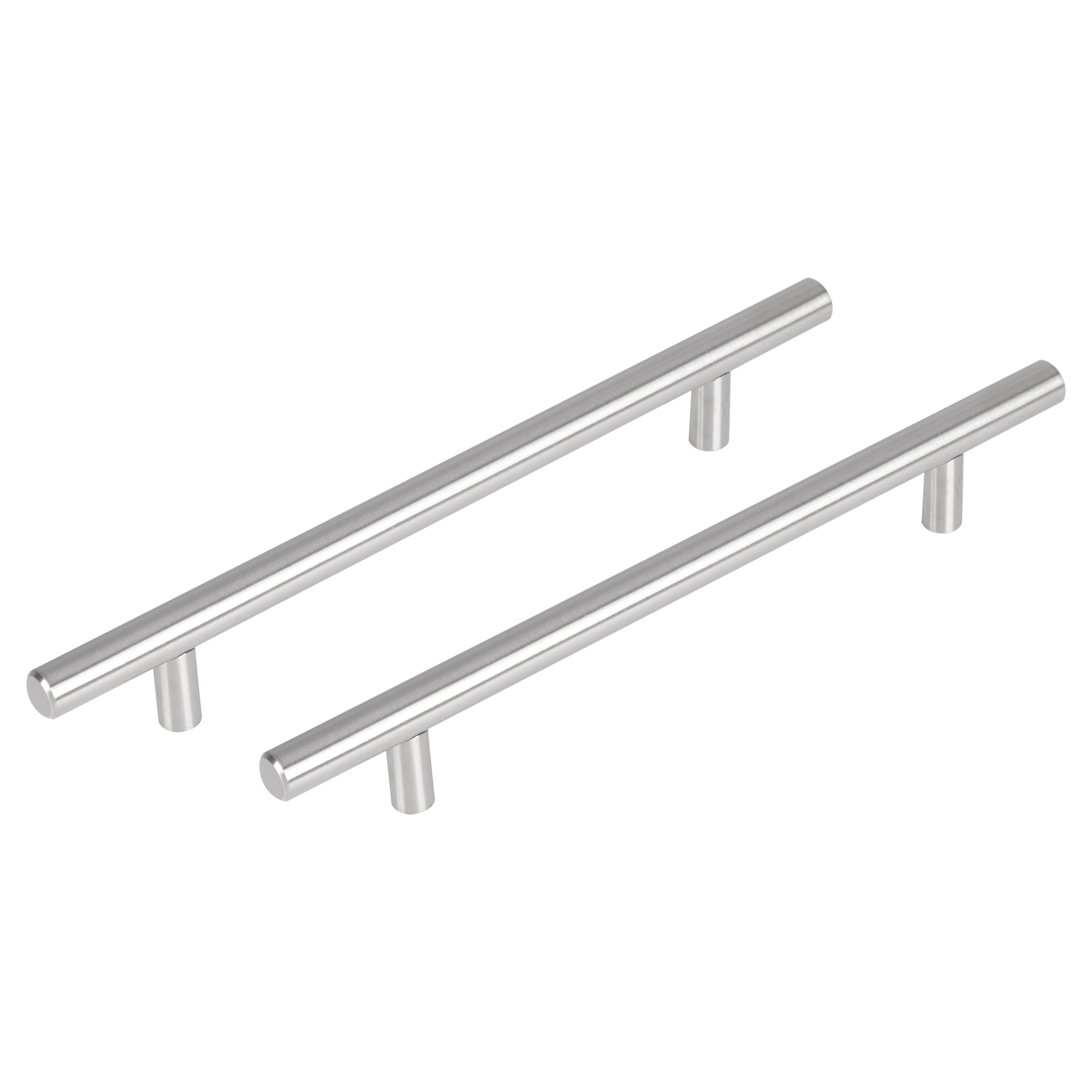 Differnz Amsterdam mat chroom Roestvrij staal Hartafstand 160 mm 2 stuks